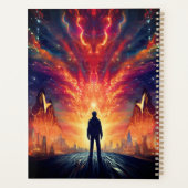 Branderig Man Uncharted Horizons Planner (Achterkant)