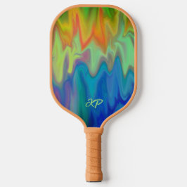 Branderige kleuren pickleball paddle