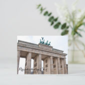 Brandernburger Tor Briefkaart (Staand voorkant)