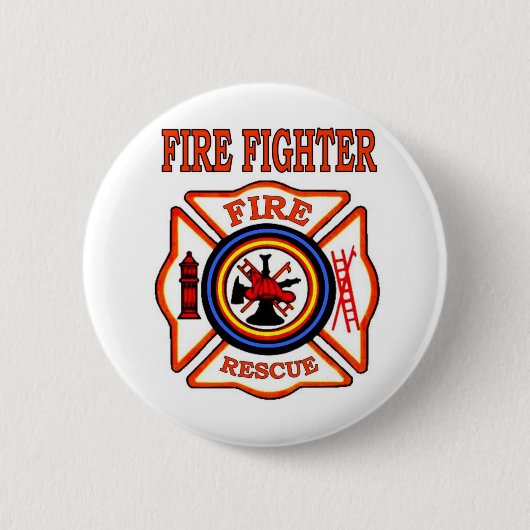 BRANDFIGHTER RONDE BUTTON 5,7 CM (Voorkant)