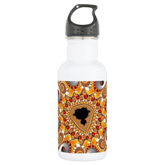 Brandfractal Waterfles (Voorkant)