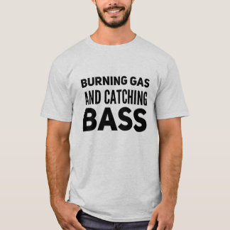 Brandgas en vangstmassa t-shirt