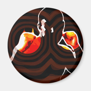 brandhaarden. magneet