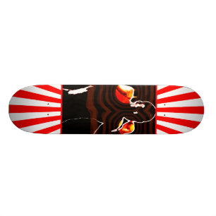 brandhaarden. skateboard