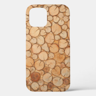 brandhout iPhone 12 hoesje