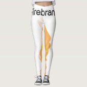 brandhout leggings (Voorkant)