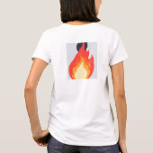 brandhout t-shirt (Achterkant)