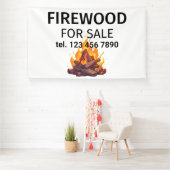 Brandhout te koop Professioneel Klein Bedrijf Spandoek (Insitu)