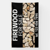 Brandhout te koop Professioneel Klein Bedrijf Spandoek (Verticaal)