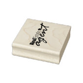 Branding stempel van makelaar in onroerend goed (Stempel)