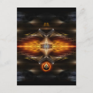 Brandklep Briefkaart