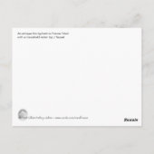 Brandkraan Briefkaart (Achterkant)