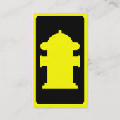 brandkraan visitekaartje (Achterkant)