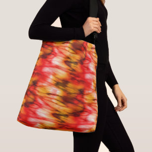 Brandmarmer Abstract Crossbody Tas