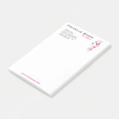 Brandmerken van de Schoonheid van het Meisje van Post-it® Notes (Schuin)
