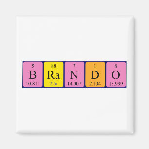 Brando periodieke lijstnaam magneet