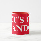 BRANDON 11oz rode en witte mok  (Midden)
