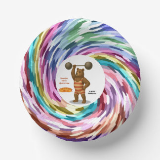 Brandon, circus sterke beer papieren kommen