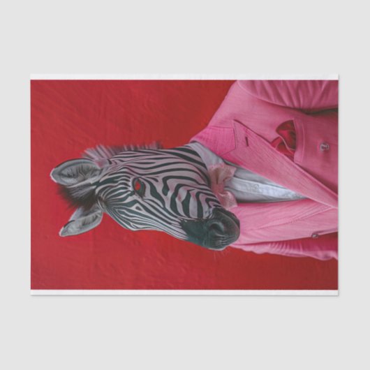 Brandon de Zebra Tissuepapier (Voorkant)