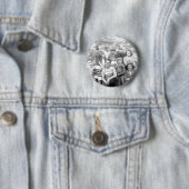 Brandon Family 1950 Ronde Button 5,7 Cm (In situ)