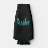 "Brandon" Mans Nom Glacière de bouteille (Devant)