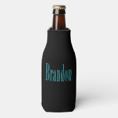 "Brandon" Mans Nom Glacière de bouteille (Bottle Devant)