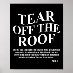 Brandon Praise Scheur van het dakmeer (op de rug) Poster