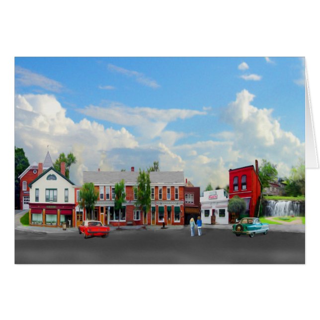 Brandon VT waterval (Voorkant Horizontaal)