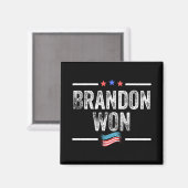 brandon won , brandon won grappig , brandon won am magneet (Voorkant / Achterkant)