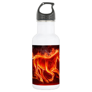 brandpaard waterfles