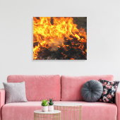 Brandpenseel Canvas Afdruk (Insitu (Woonkamer))