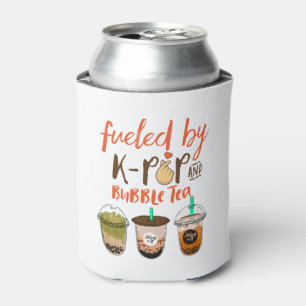 Brandstof door K-Pop en Bubble Tea Funny Boba Love Blikjeskoeler