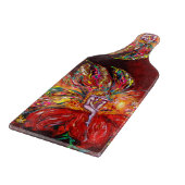 BRANDSTOF IN DE RODE KANTASY CUTTING BOARD SNIJPLANK (Hoek)