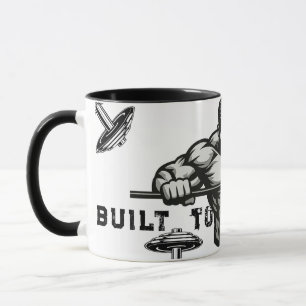 Brandstof uw spieren Gym Motivatie Mok