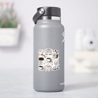 Brandstof voor de ziel  sticker