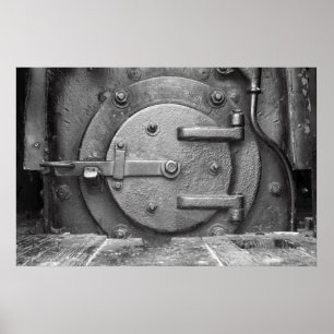 Brandstofdeur - Afdruk Poster