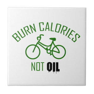 Brandstofhoudende calorieën geen olie tegeltje