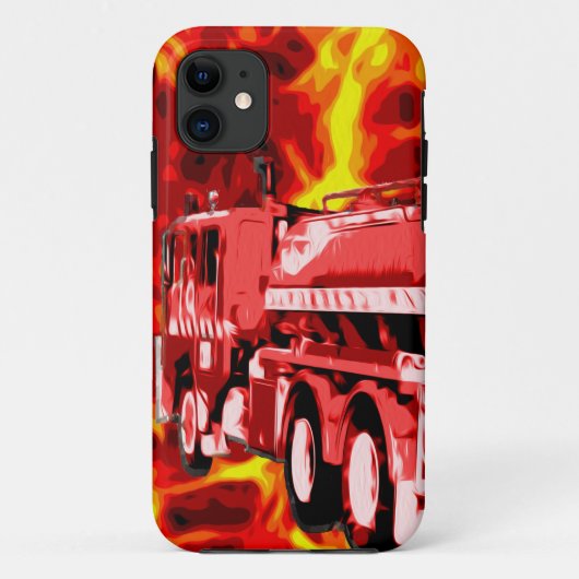 Brandstofolie, geverfd, Case-Mate iPhone case (Achterkant)
