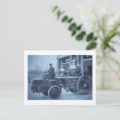 Brandstofpomp voor stoommotoren briefkaart (Staand voorkant)