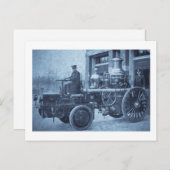 Brandstofpomp voor stoommotoren briefkaart (Voorkant / Achterkant)