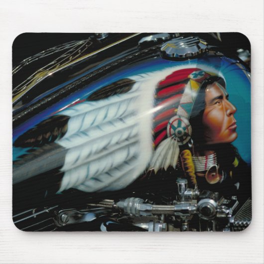 Brandstoftankmousepad Muismat (Voorkant)