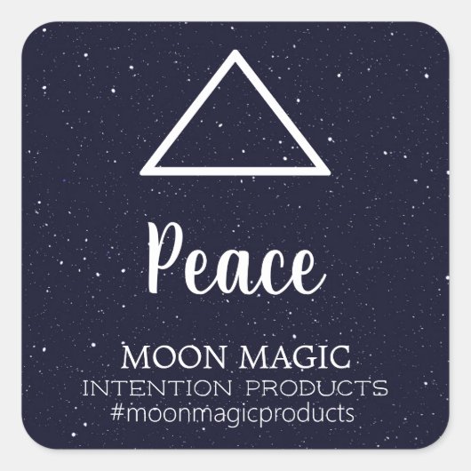 Brandteken Bevestiging Intentie Kaars Labels (Voorkant)