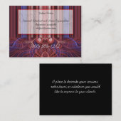 brandtype visitekaartje (Voorkant / Achterkant)