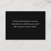 brandtype visitekaartje (Achterkant)