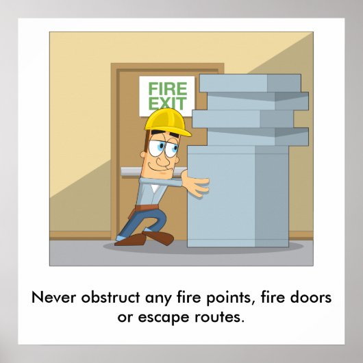 Brandveiligheid 03 poster (Voorkant)