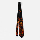 Brandvogel Stropdas (Achterkant)