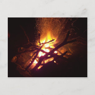 Brandvuur Briefkaart