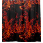Brandvuur Douchegordijn (Voorkant)