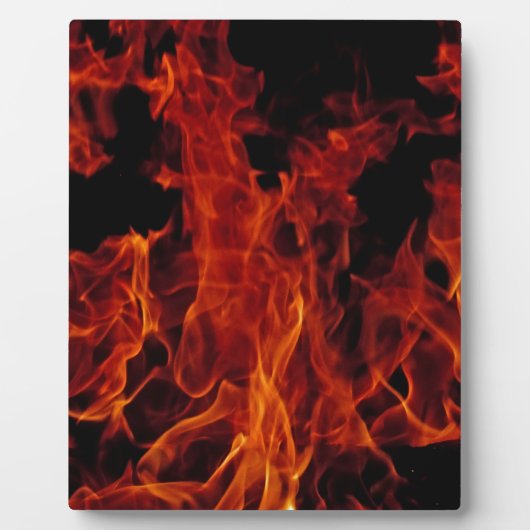 Brandvuur Fotoplaat (Voorkant)