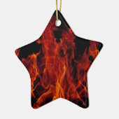 Brandvuur Keramisch Ornament (Links)